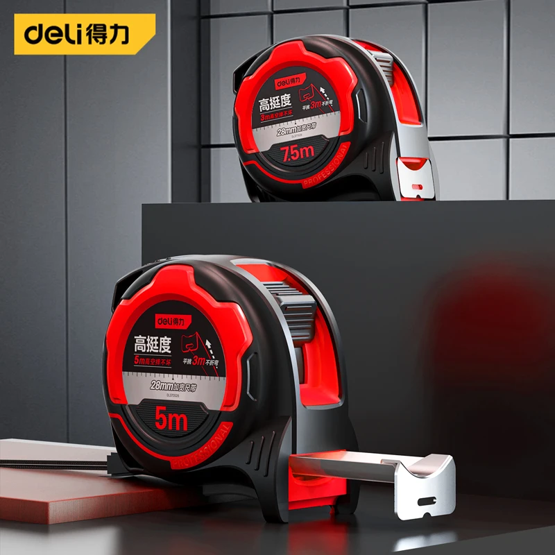 Deli-cinta métrica de acero al - Tape Dispenser Weighted reseña y precio